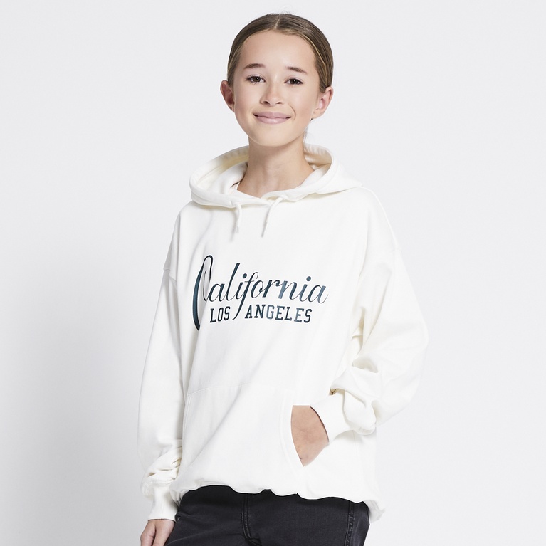 Printed hoodie "Smilla" White 7